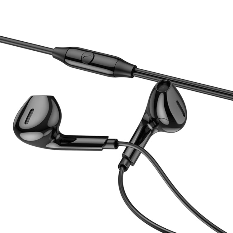 Borofone BM71 1.2m Light Song Universal 3.5mm Wired Earphones with Mic