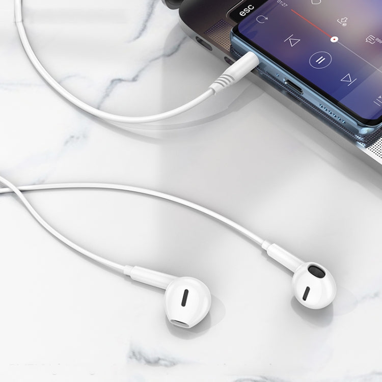Borofone BM71 1.2m Light Song Universal 3.5mm Wired Earphones with Mic