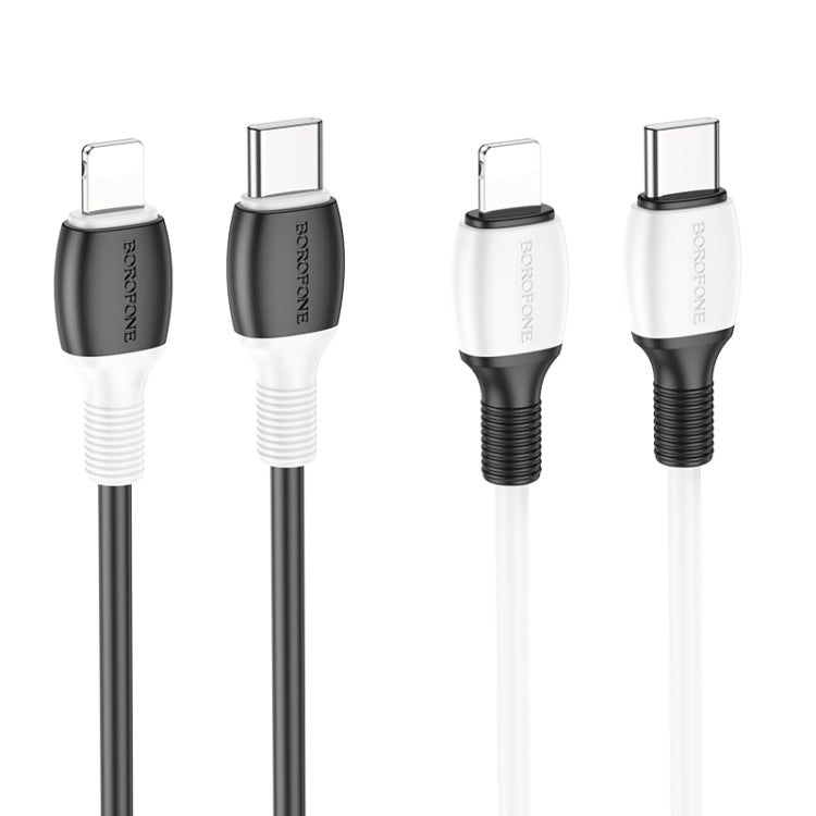 Borofone BX84 1m 20W USB-C / Type-C to 8 Pin Rise PD Charging Data Cable