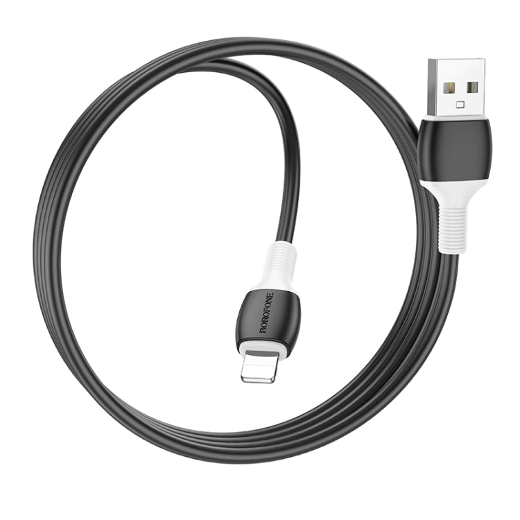 Borofone BX84 1m 2.4A USB to 8 Pin Rise Charging Data Cable