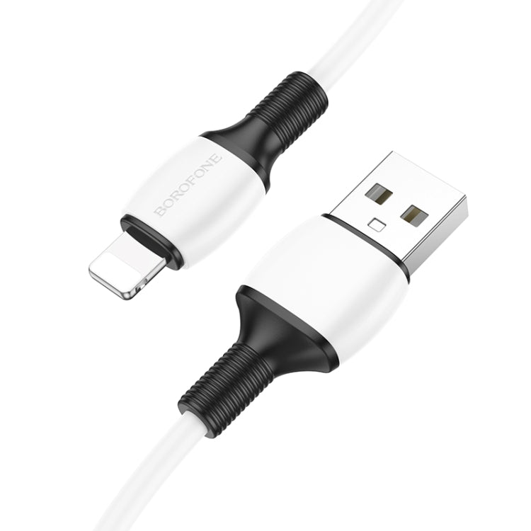 Borofone BX84 1m 2.4A USB to 8 Pin Rise Charging Data Cable
