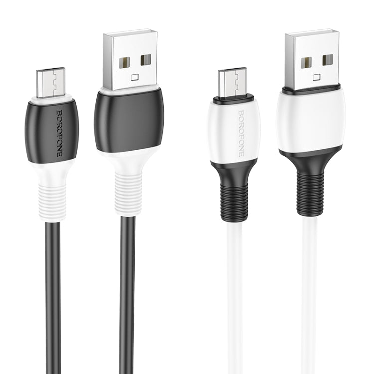 Borofone BX84 1m 2.4A USB to Micro USB Rise Charging Data Cable