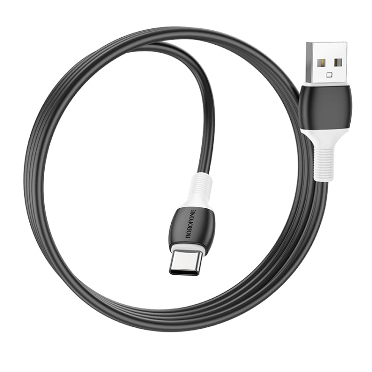 Borofone BX84 1m 3A USB to USB-C / Type-C Rise Charging Data Cable