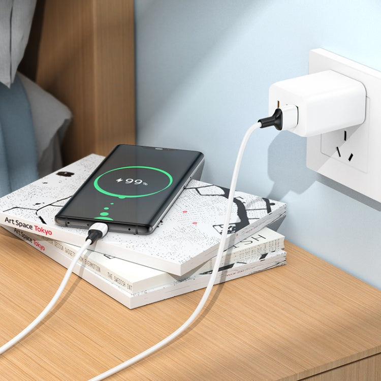 Borofone BX84 1m 3A USB to USB-C / Type-C Rise Charging Data Cable