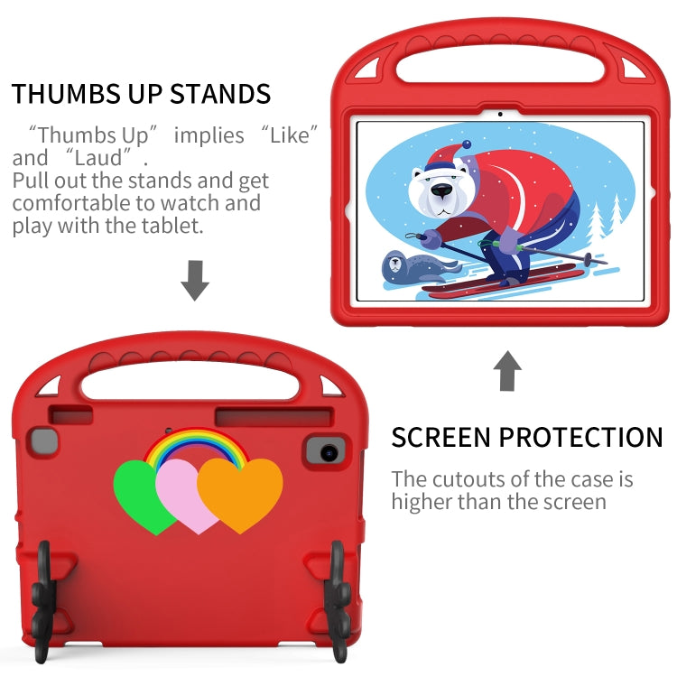 For Samsung Galaxy Tab A8 10.5 2021 Love Small Palm Holder EVA Tablet Case