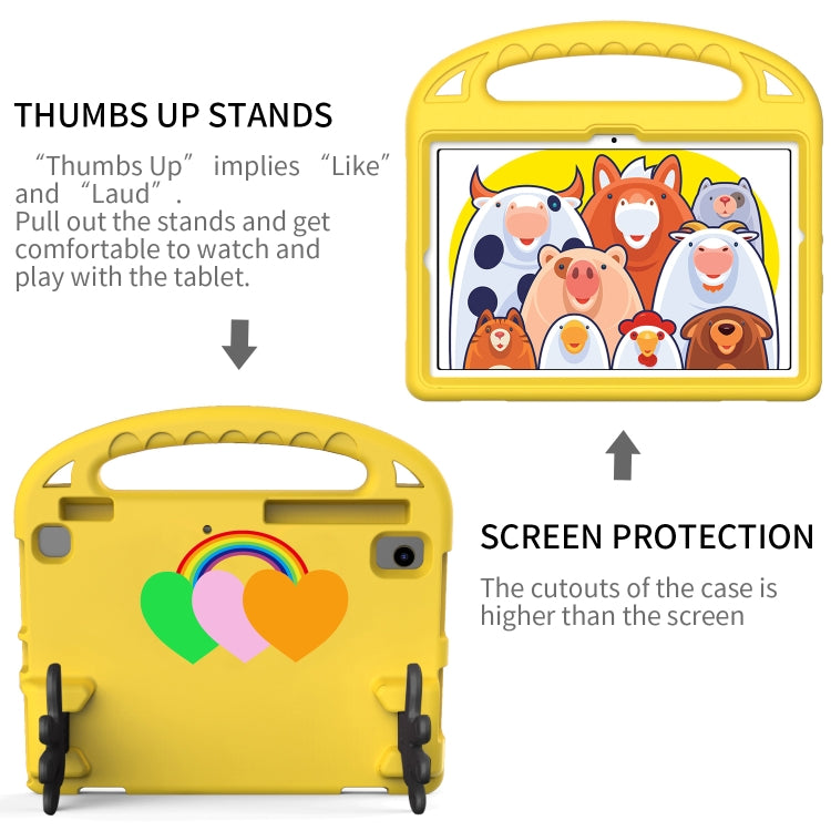 For Samsung Galaxy Tab A8 10.5 2021 Love Small Palm Holder EVA Tablet Case