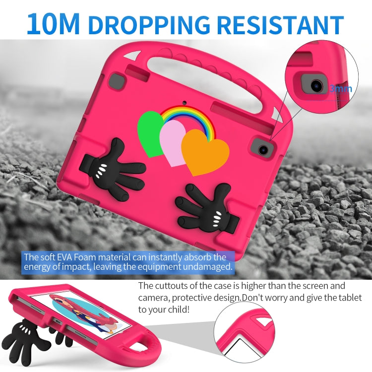 For Samsung Galaxy Tab A8 10.5 2021 Love Small Palm Holder EVA Tablet Case
