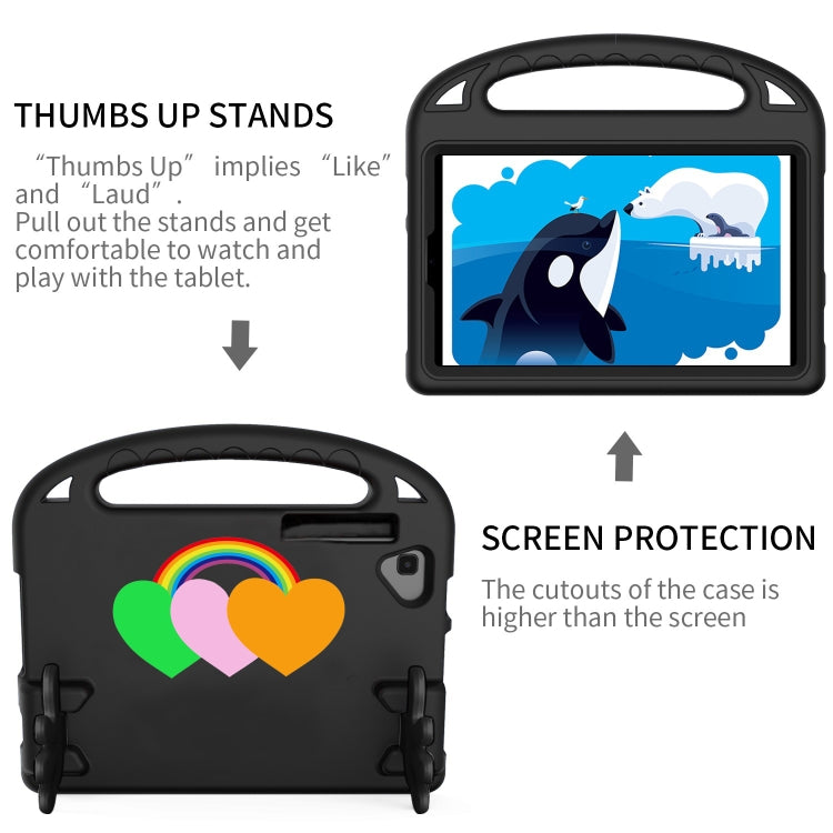 For Huawei MatePad 10.4 2022 Love Small Palm Holder EVA Tablet Case