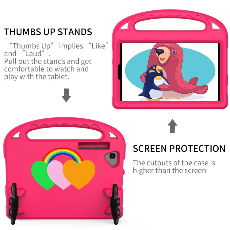 For Huawei MatePad 10.4 2022 Love Small Palm Holder EVA Tablet Case