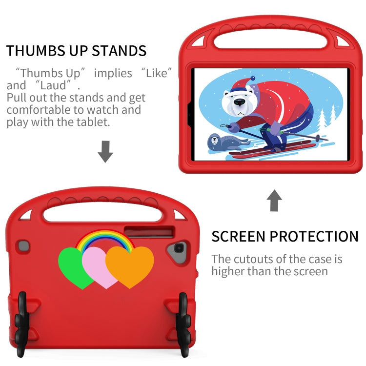 For Lenovo Tab M8 Love Small Palm Holder EVA Tablet Case