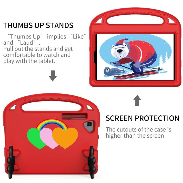 For Lenovo Tab K10 Love Small Palm Holder EVA Tablet Case