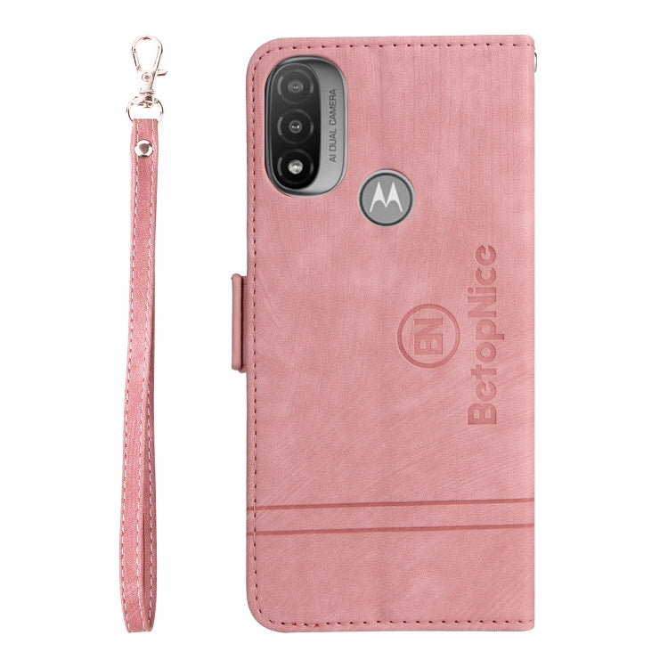For Motorola Moto E20 / E30 / E40 BETOPNICE Dual-side Buckle Leather Phone Case