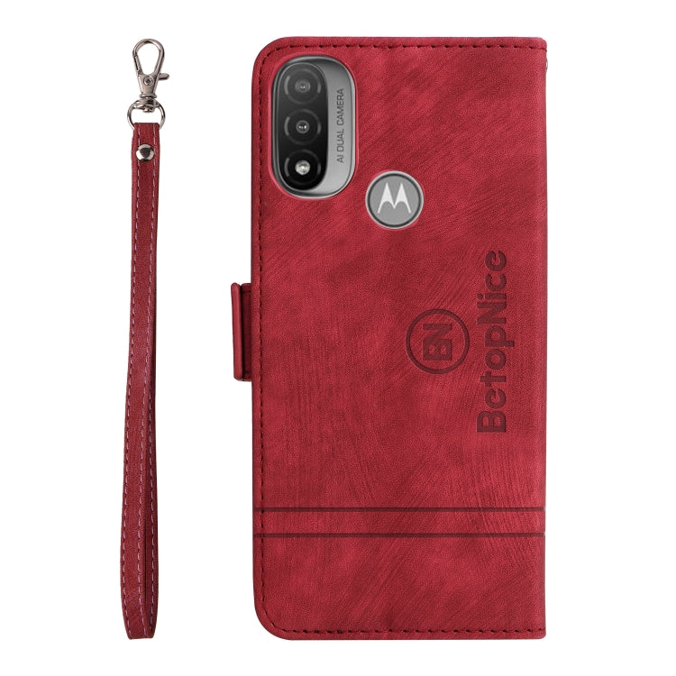 For Motorola Moto E20 / E30 / E40 BETOPNICE Dual-side Buckle Leather Phone Case