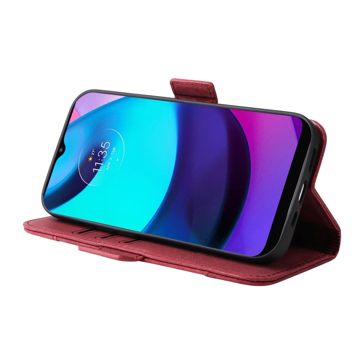For Motorola Moto E20 / E30 / E40 BETOPNICE Dual-side Buckle Leather Phone Case