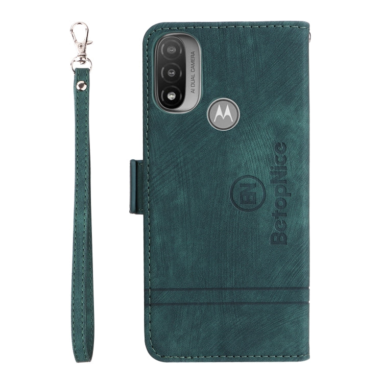 For Motorola Moto E20 / E30 / E40 BETOPNICE Dual-side Buckle Leather Phone Case