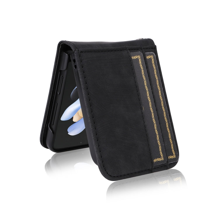For Samsung Galaxy Z Flip4 BETOPNICE Dual-side Buckle Leather Phone Case