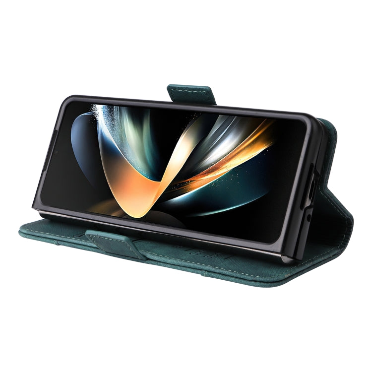 For Samsung Galaxy Z Fold4 BETOPNICE Dual-side Buckle Leather Phone Case