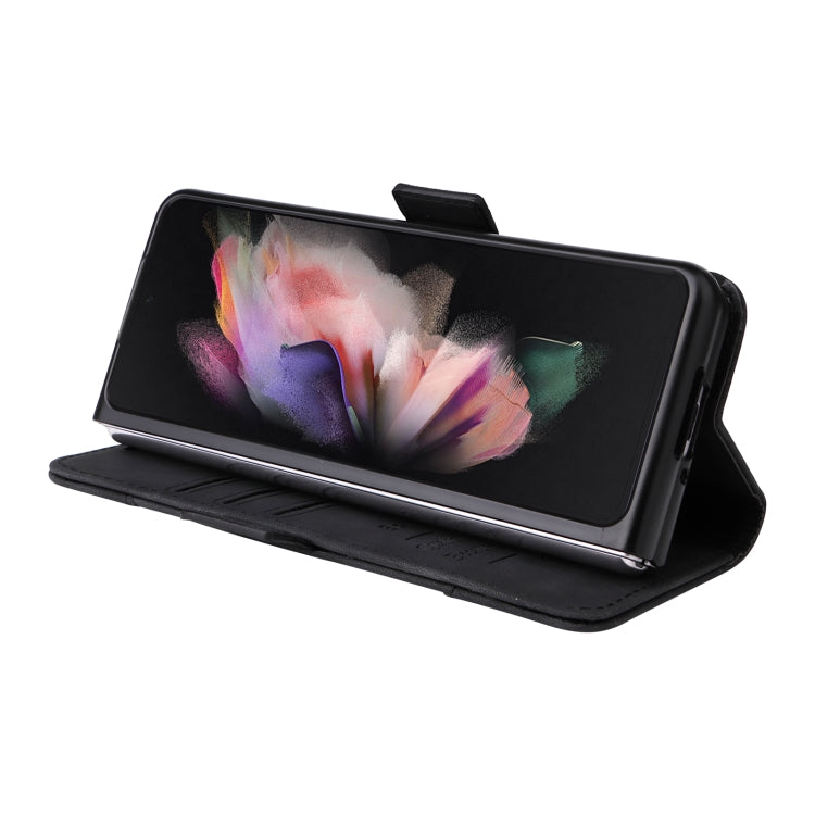For Samsung Galaxy Z Fold3 BETOPNICE Dual-side Buckle Leather Phone Case