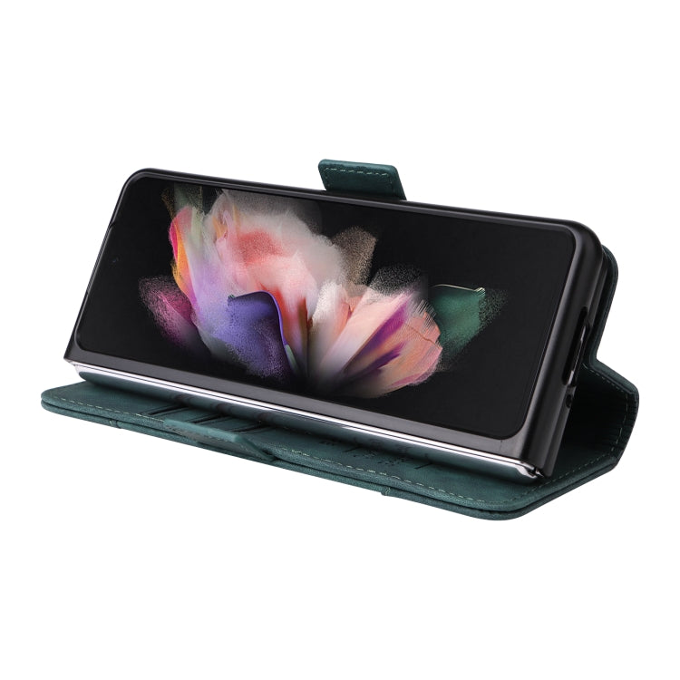 For Samsung Galaxy Z Fold3 BETOPNICE Dual-side Buckle Leather Phone Case