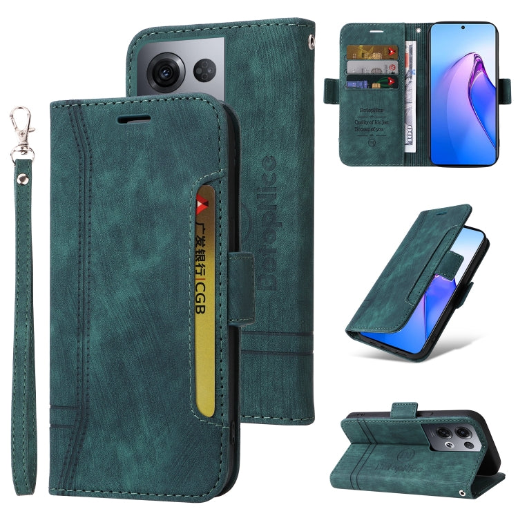 For OPPO Reno8 Pro 5G Global / Reno8 Pro+ BETOPNICE Dual-side Buckle Leather Phone Case