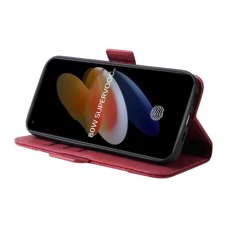 For OPPO Reno8 5G Global BETOPNICE Dual-side Buckle Leather Phone Case