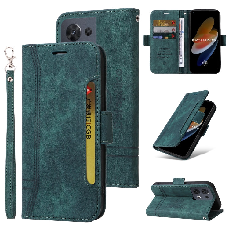 For OPPO Reno8 5G Global BETOPNICE Dual-side Buckle Leather Phone Case