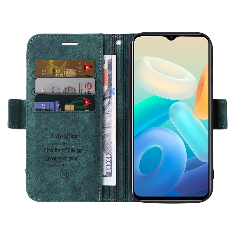 For vivo Y77 5G Global BETOPNICE Dual-side Buckle Leather Phone Case