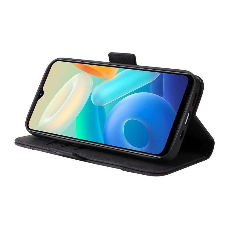 For vivo Y02s / Y16 4G BETOPNICE Dual-side Buckle Leather Phone Case