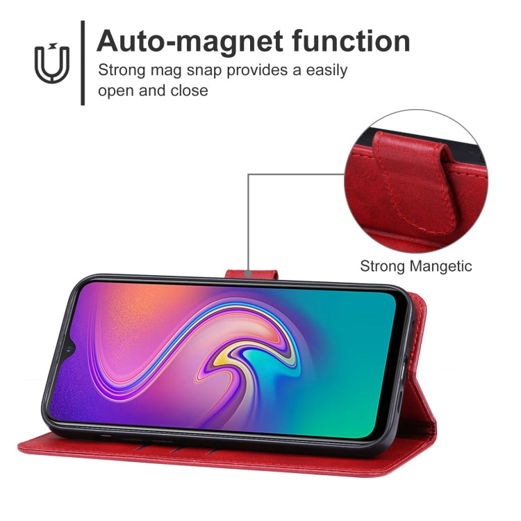 For Infinix S4 Leather Phone Case