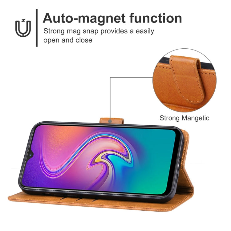 For Infinix S4 Leather Phone Case