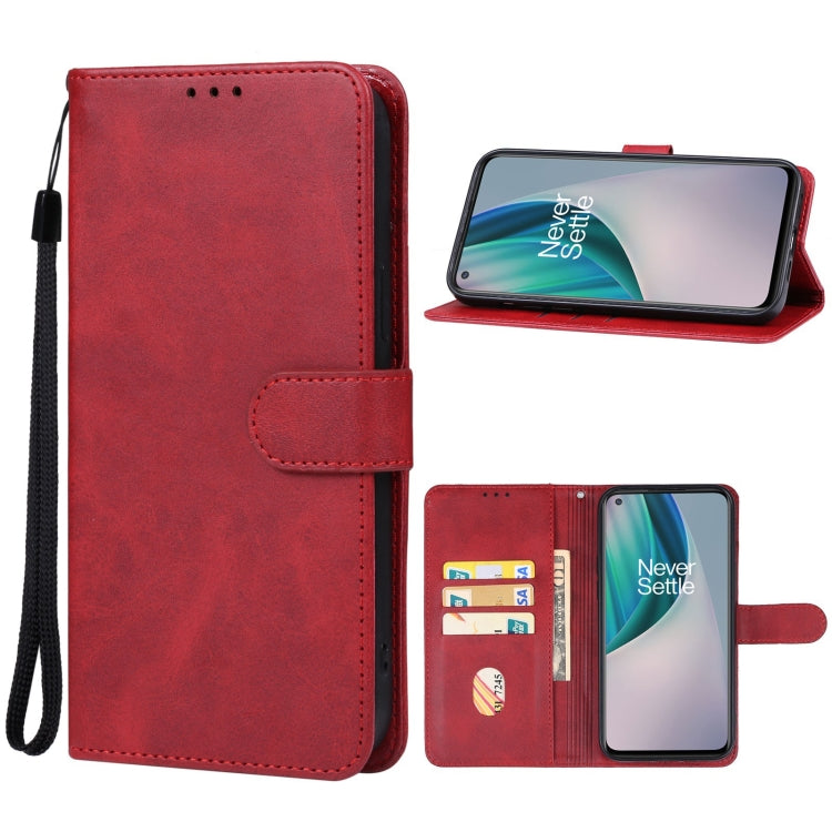 For OnePlus Nord N10 5G Leather Phone Case