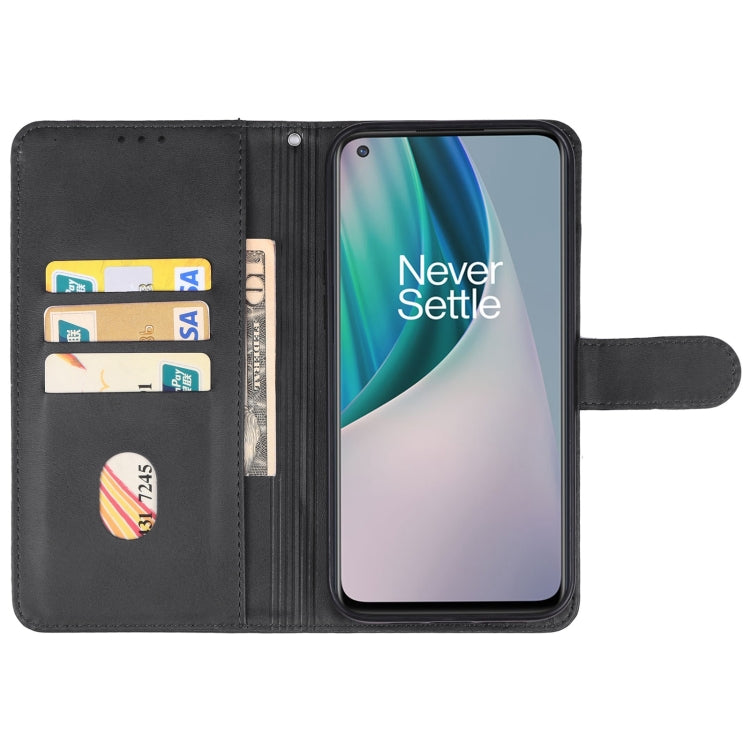 For OnePlus Nord N10 5G Leather Phone Case