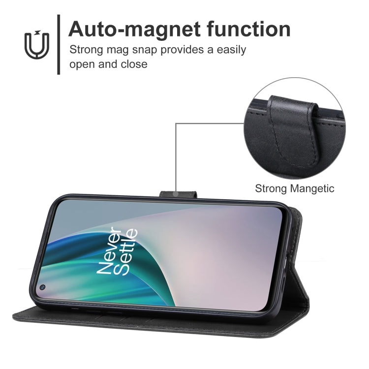 For OnePlus Nord N10 5G Leather Phone Case