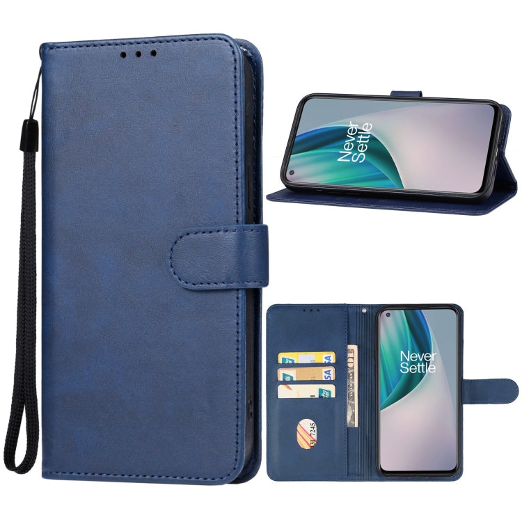 For OnePlus Nord N10 5G Leather Phone Case