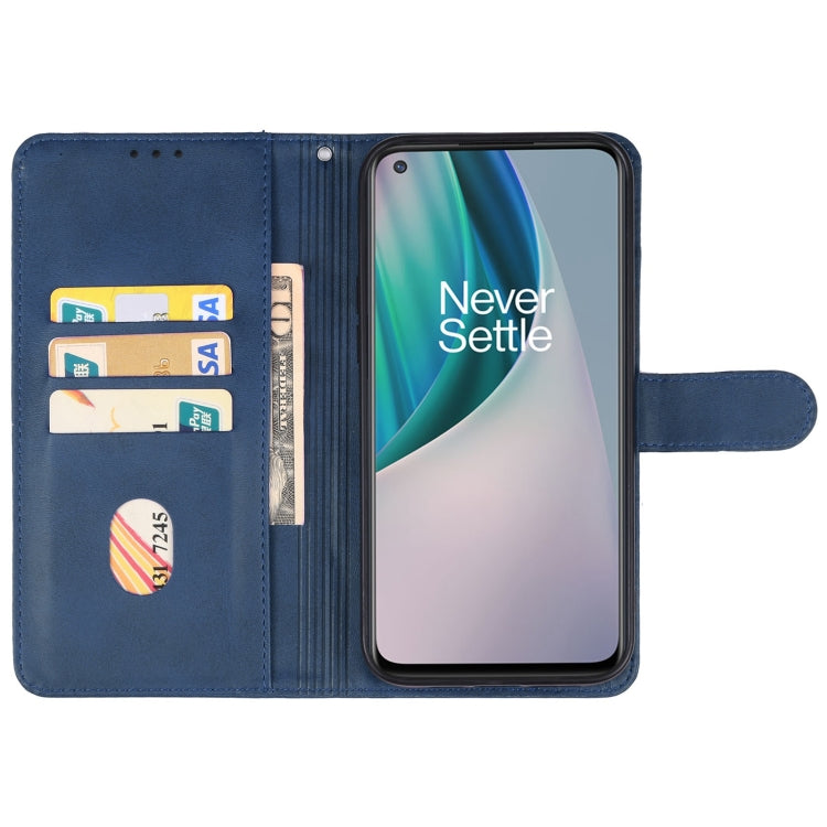 For OnePlus Nord N10 5G Leather Phone Case