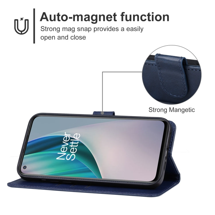 For OnePlus Nord N10 5G Leather Phone Case