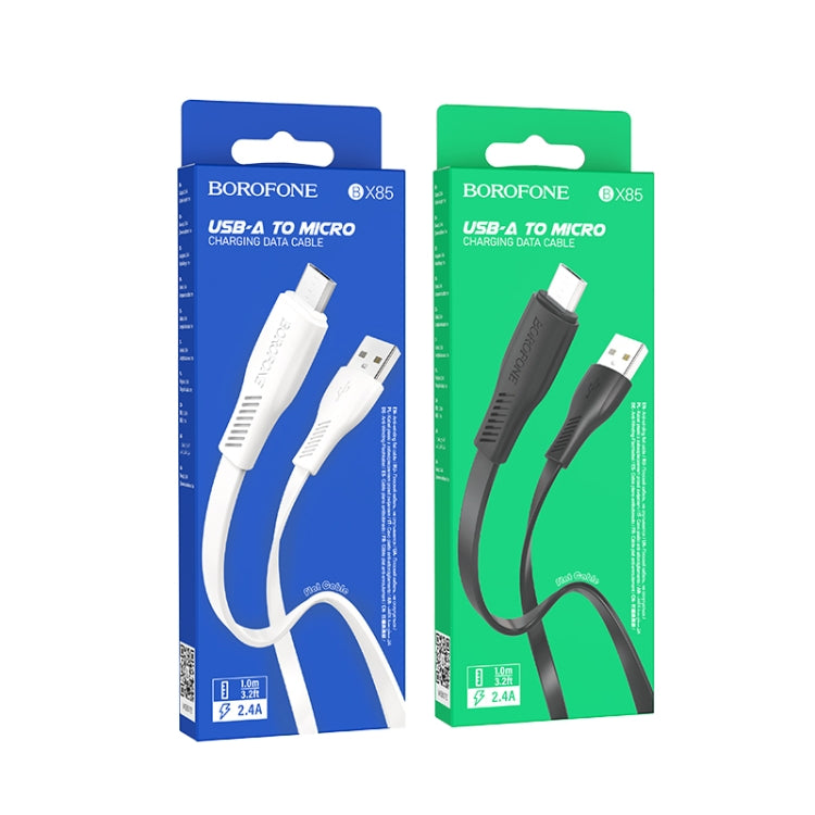 Borofone BX85 1m 2.4A USB to Micro USB Auspicious Charging Data Cable