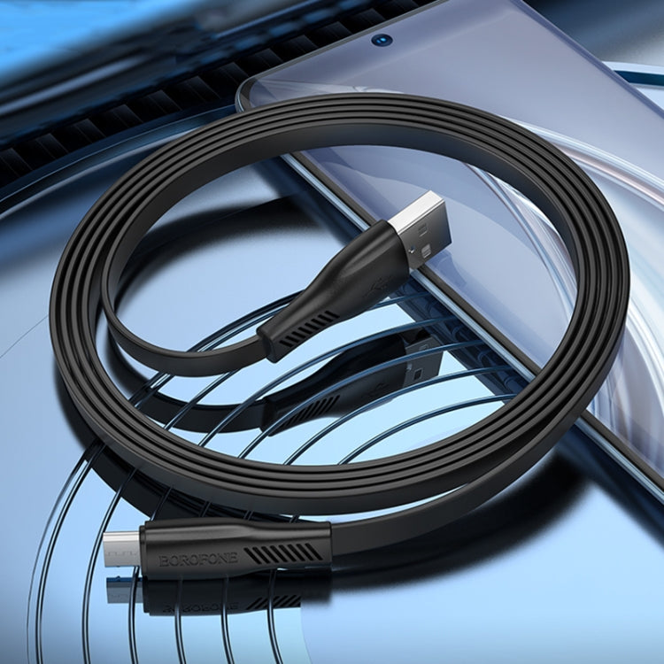 Borofone BX85 1m 2.4A USB to Micro USB Auspicious Charging Data Cable