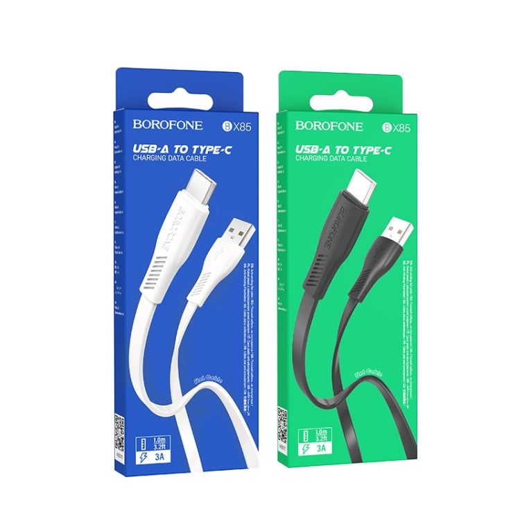 Borofone BX85 1m 3A USB to USB-C / Type-C Auspicious Charging Data Cable