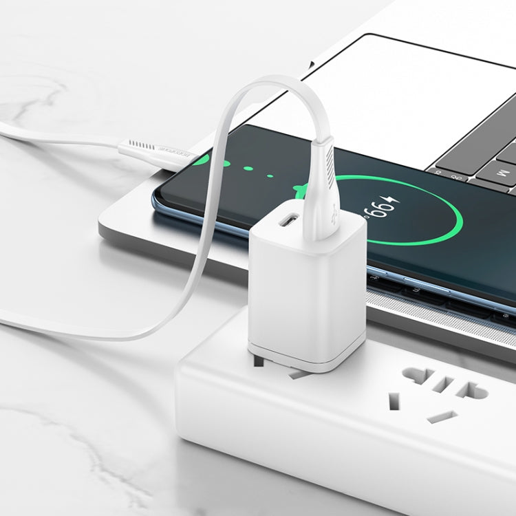 Borofone BX85 1m 3A USB to USB-C / Type-C Auspicious Charging Data Cable