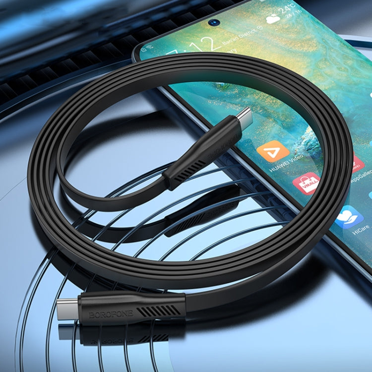 Borofone BX85 1m 60W USB-C / Type-C to Type-C Auspicious Charging Data Cable