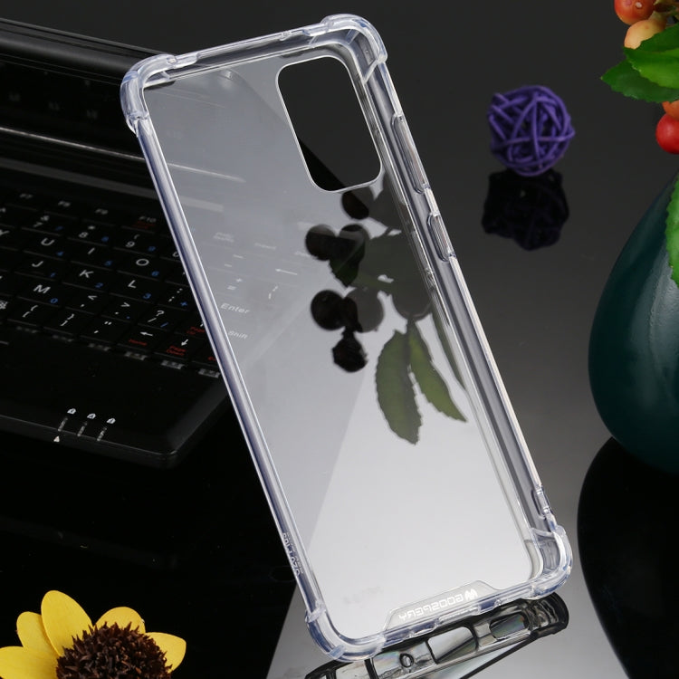 For Galaxy S20+ GOOSPERY SUPER Protect Four Corners Shockproof Soft TPU Case(Transparent)