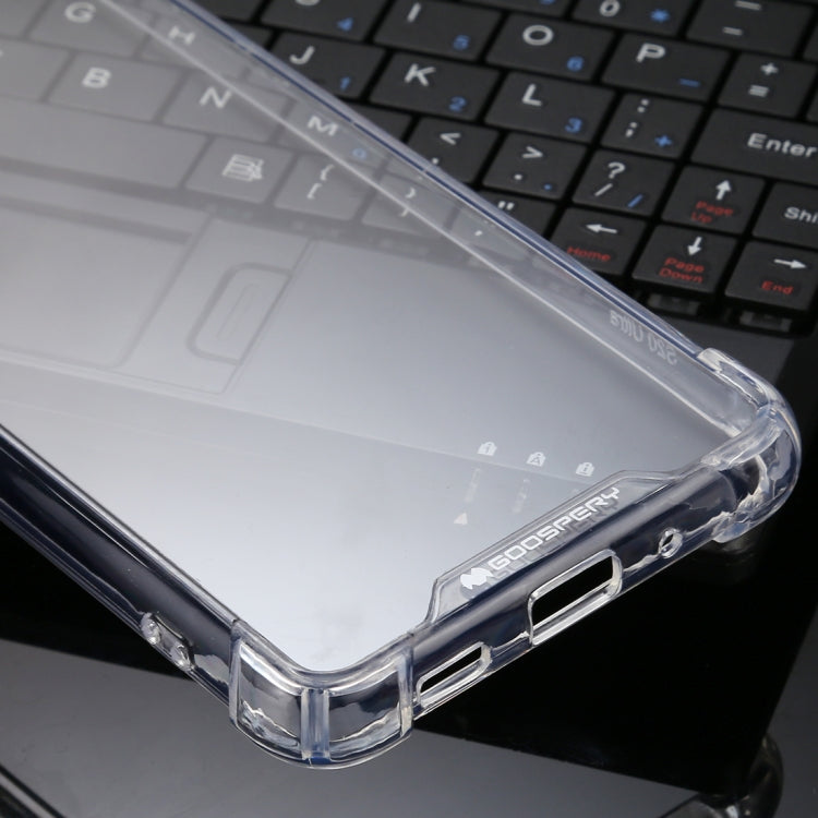 For Galaxy S20 Ultra GOOSPERY SUPER Protect Four Corners Shockproof Soft TPU Case(Transparent)