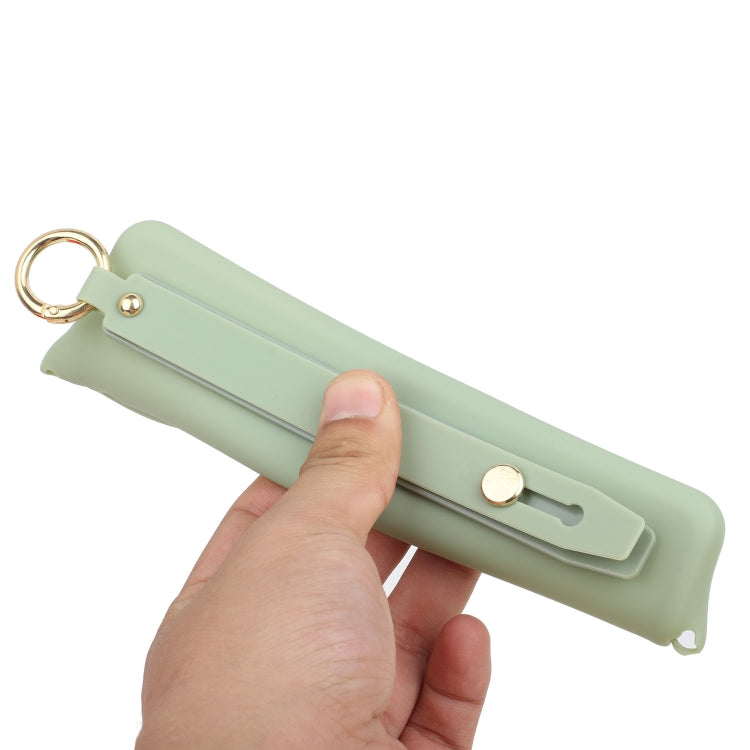 For iPhone 14 Pro Wrist Strap Holder TPU Phone Case
