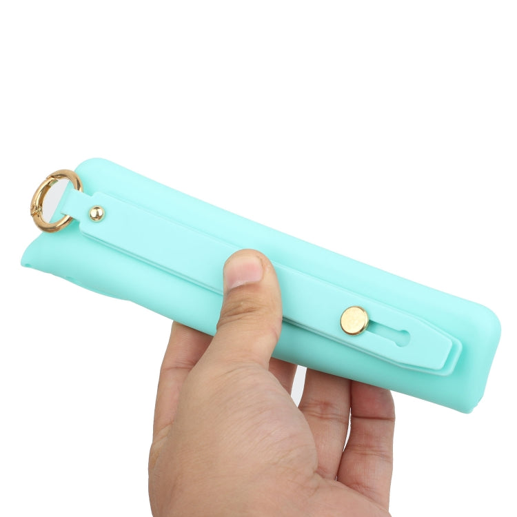 For iPhone 14 Pro Max Wrist Strap Holder TPU Phone Case