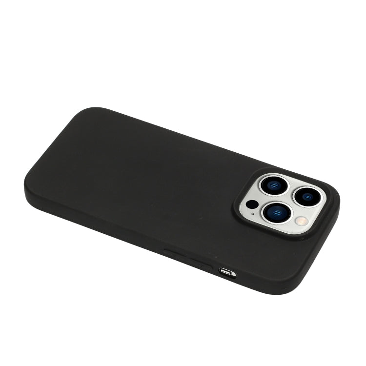 For iPhone 14 Pro Max Solid Color Frosted Silicone Phone Case