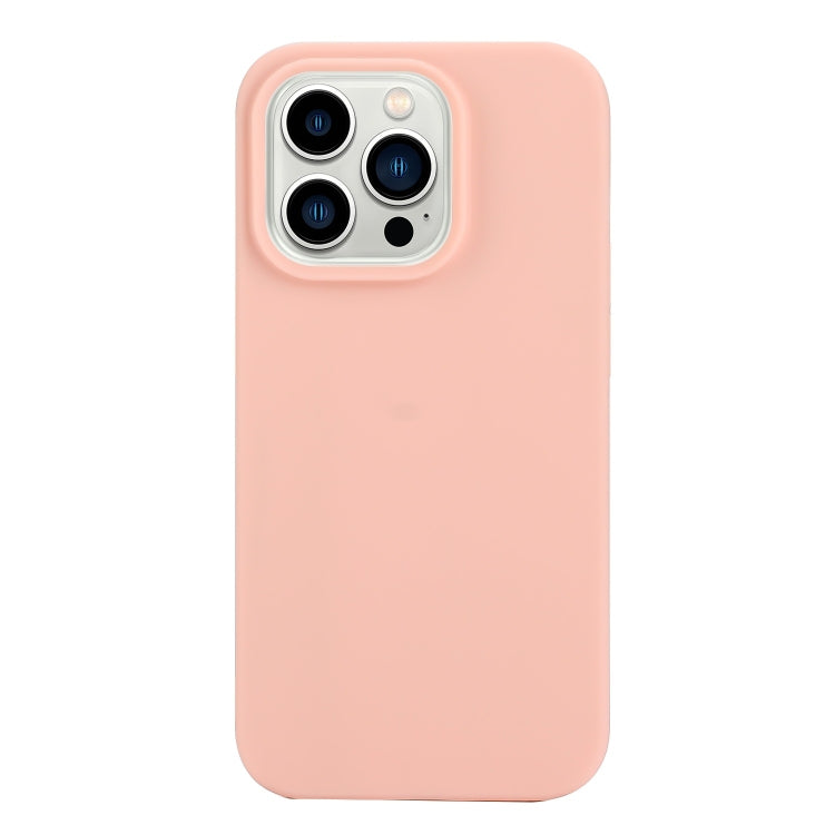 For iPhone 14 Pro Max Solid Color Frosted Silicone Phone Case