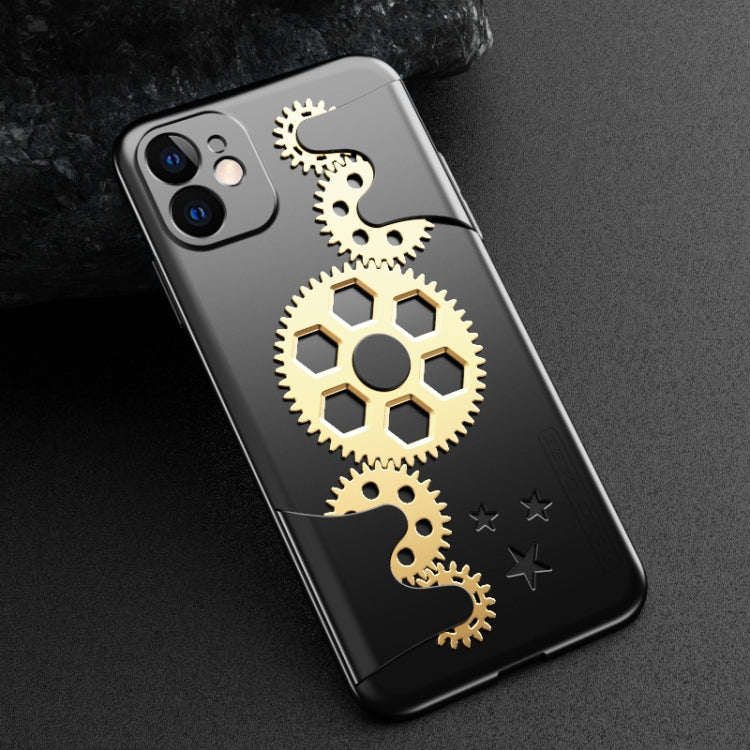For iPhone 11 GKK Mechanic Full Coverage PC Case