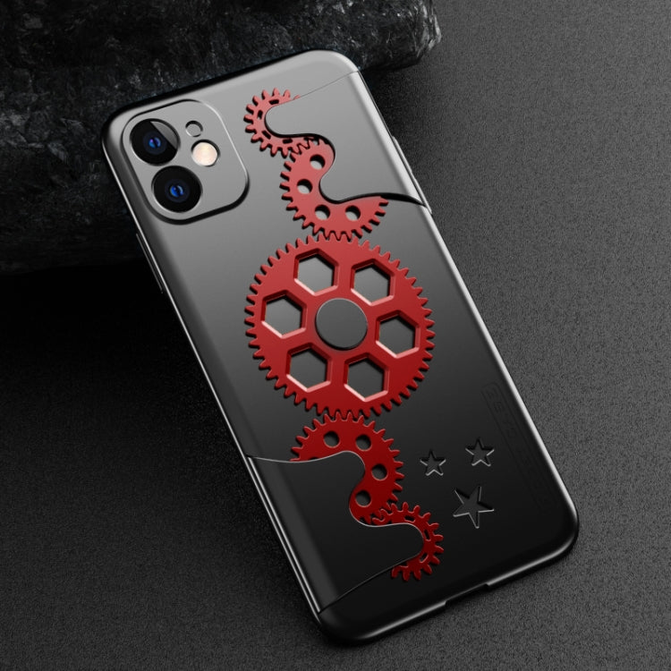 For iPhone 11 GKK Mechanic Full Coverage PC Case