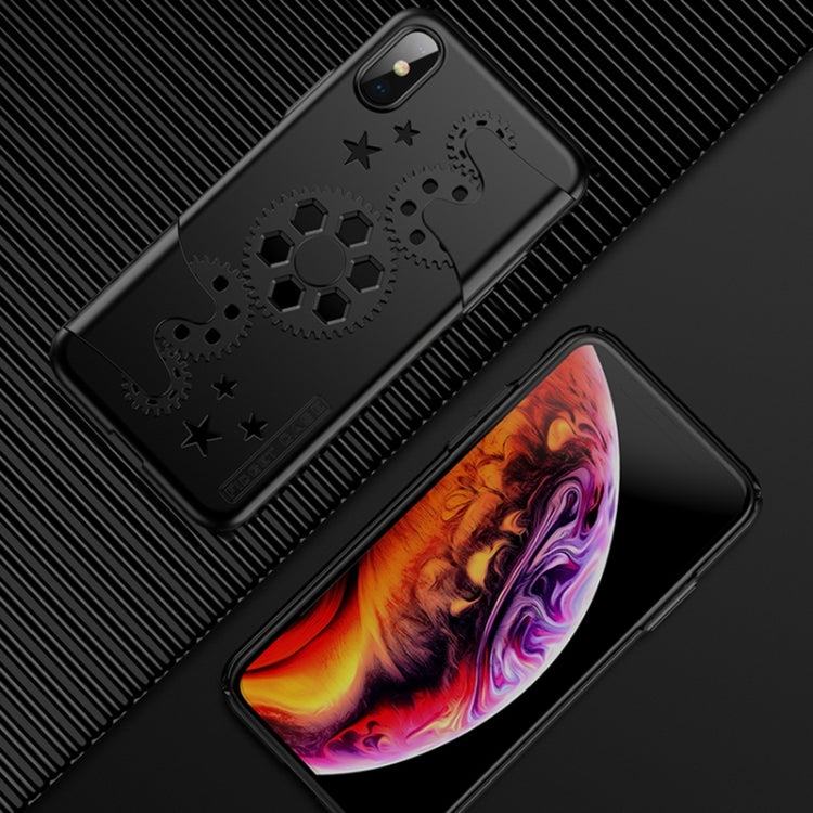 For iPhone X / XS GKK Mechanic Full Coverage PC Case